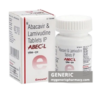 Generic Epzicom(tm) Abacavir + Lamivudine 600mg+300mg