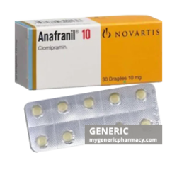 Generic Anafranil (tm) Clomipramine 10, 25, 50mg
