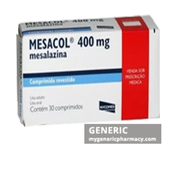 Generic Asacol (tm) Mesalamine 400, 800mg