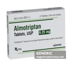 Generic Axert (tm) Almotriptan 6.25, 12.5mg