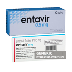 Generic Baraclude (tm) Entecavir 0.5, 1mg
