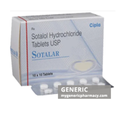 Generic Betapace (tm) Sotalol hcl 80, 120mg