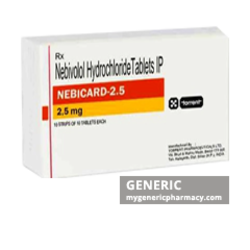 Generic Bystolic (tm) Nebivolol 2.5, 5mg