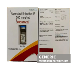 Generic Caverject (tm) Alprostadil injection 500 mcg 1 Vial