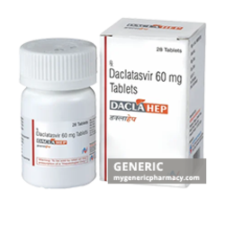 Generic Daklinza (tm) Daclatasvir 60mg