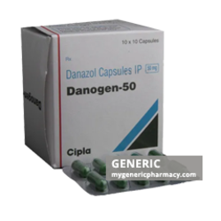 Generic Danocrine (tm) Danazol 50, 100mg