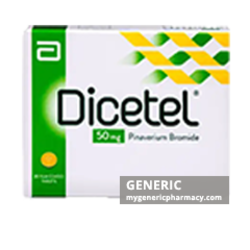 Generic Dicetel (tm) Pinaverium Bromide 50mg