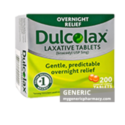 Generic Dulcolax (tm) Bisacodyl 5mg
