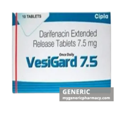 Generic Enablex (tm) Darifenacin 7.5mg