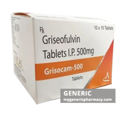 Generic Grifulvin V (tm) Griseofulvin 250mg