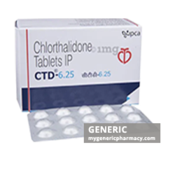 Generic Hygroton (tm) Chlorthalidone 6.25, 12.5mg