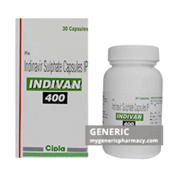 Generic Crixivan (tm) Indinavir 400mg