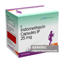 Generic Indocin (tm) Indomethacin 25, 50mg