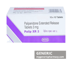 Generic Invega (tm) Paliperidone 3, 6mg