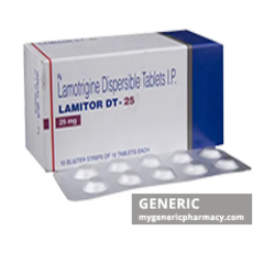 Generic Lamictal (tm) Lamotrigine 25, 50, 100mg