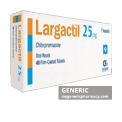 Generic Thorazine (tm) Chlorpromazine 25, 50, 100mg