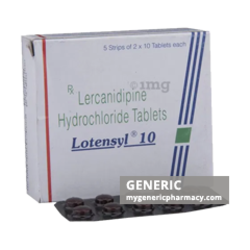 Generic Lerka (tm) Lercanidipine 10, 20mg