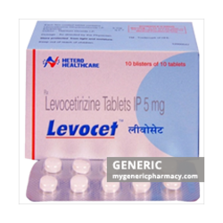 Generic Xyzal (tm) Levocetirizine 5mg