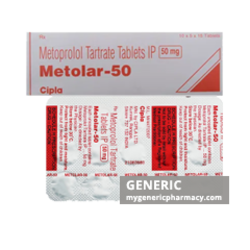 Generic Lopressor (tm) Metoprolol Tartrate 50, 100mg