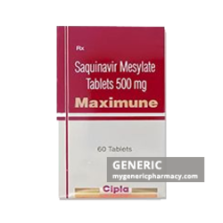 Generic Invirase (tm) Saquinavir 500mg