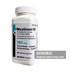 Generic Mestinon (tm) SR Pyridostigmine Bromide 180mg