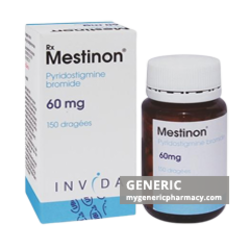 Generic Mestinon (tm) Pyridostigmine Bromide 60mg