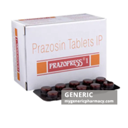 Generic Minipress (tm) Prazosin 1, 2, 5mg