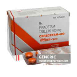 Generic Nootropil (tm) Piracetam 400, 800mg