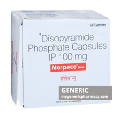 Generic Norpace (tm) Disopyramide Phosphate 100mg