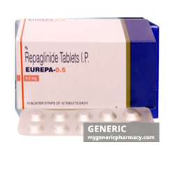 Generic Prandin (tm) Repaglinide 0.5 mg