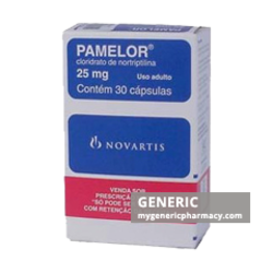 Generic Pamelor (tm) Nortriptyline 25mg