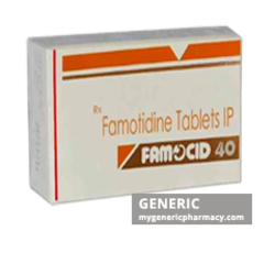 Generic Pepcid (tm) Famotidine 20, 40mg