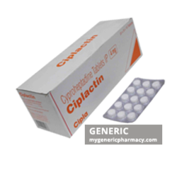 Generic Periactin (tm) Cyproheptadine 4mg