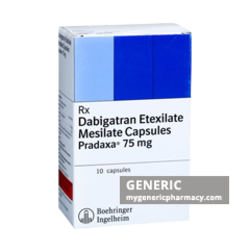 Generic Pradaxa (tm) Dabigatran 75, 150mg