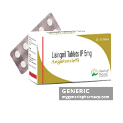 Generic Prinivil (tm) Lisinopril 5, 10, 20mg