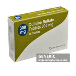 Generic Qualaquin (tm) Quinine Sulfate 300mg