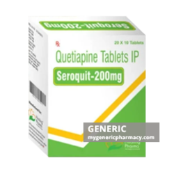 Generic Seroquel SR (tm) Quetiapine 100, 200, 300, 400mg