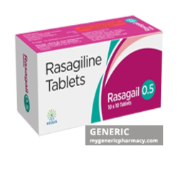 Generic Azilect (tm) Rasagiline 0.5, 1mg