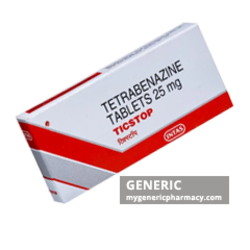 Generic Xenazine (tm) Tetrabenazine 25 mg