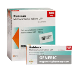 Generic Robaxin (tm) Methocarbamol 500mg