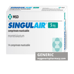 Generic Singulair (tm) Montelukast 5, 10mg