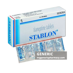 Generic Stablon (tm) Tianeptine12.5 mg