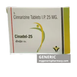 Generic Stugeron (tm) Cinnarizine 25, 75mg