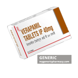 Generic Calan (tm) Verapamil 40, 80, 120mg