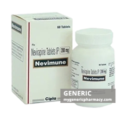 Generic Viramune (tm) Nevirapine 200mg
