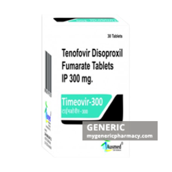 Generic Viread (tm) Tenofovir Disoproxil Fumarate 300mg