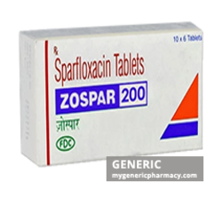 Generic Zagam (tm) Sparfloxacin 200mg