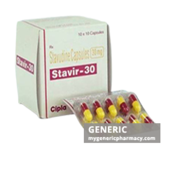 Generic Zerit (tm) Stavudine 30mg