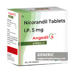 Generic Ikorel (tm) Nicorandil 5, 10mg