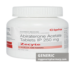 Generic Zytiga (tm) Abiraterone 250mg